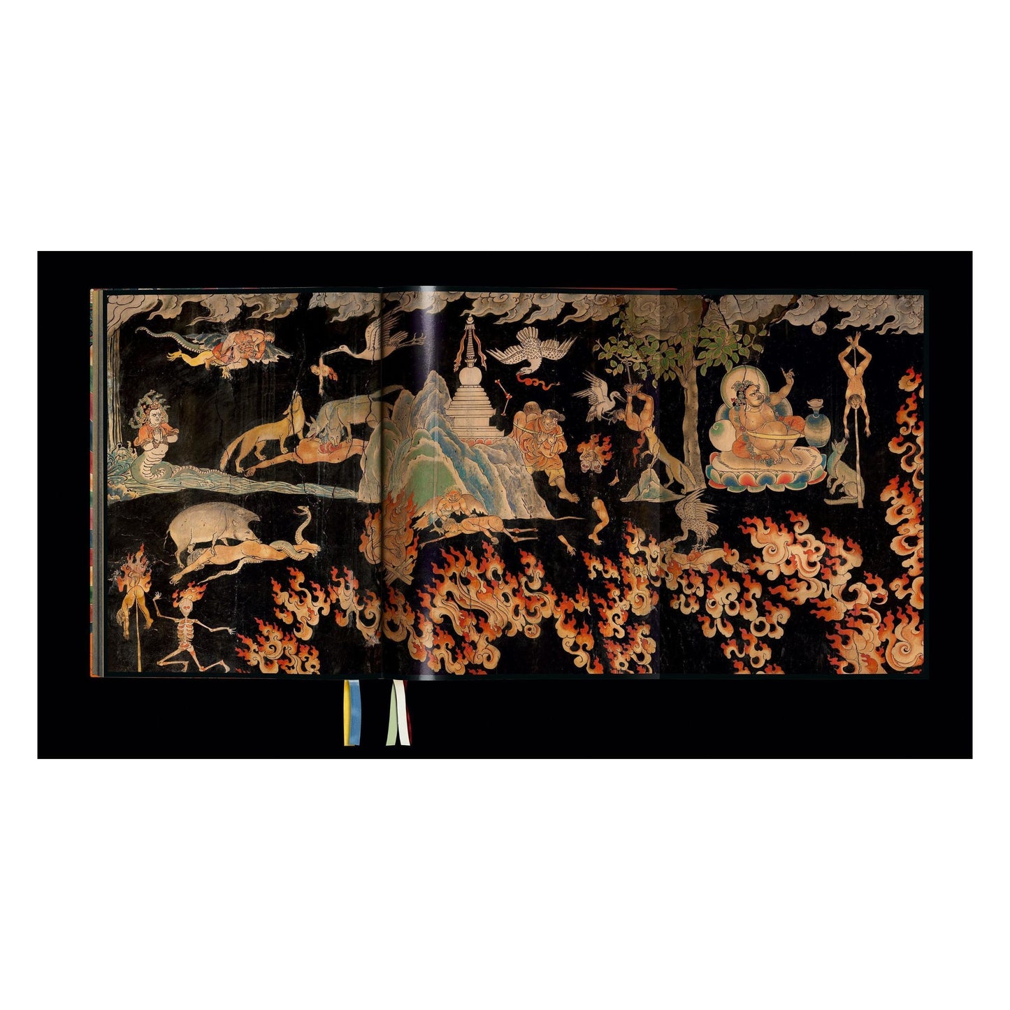 Thomas Laird. Murals of Tibet. Art Edition No. 41–80 ‘Green Tara, Gyantse Kumbum (ca. 1420)’ (English)