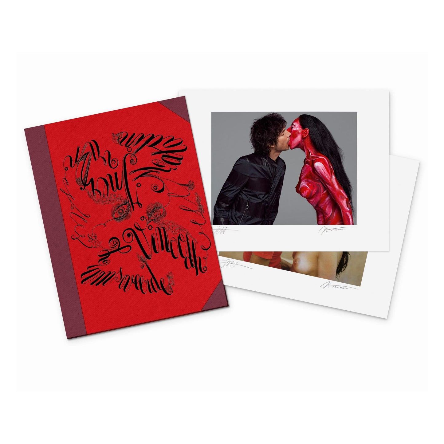 Inez van Lamsweerde/Vinoodh Matadin. Art Edition No. 101–200 ‘Kissing Vinoodh’ (German, French, English)