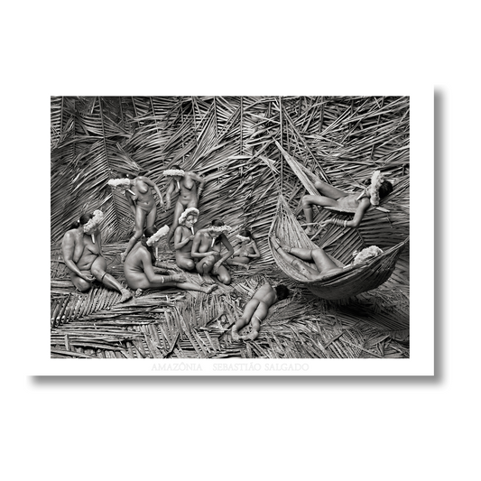 Sebastião Salgado. Amazônia. Poster ‘Zo'e Women’