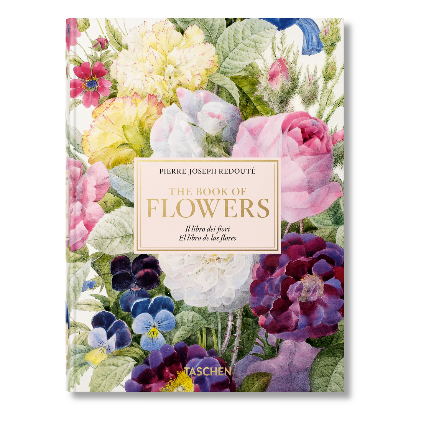 Redouté. El libro de las flores. 45th Ed. (Spanish, English, Italian)