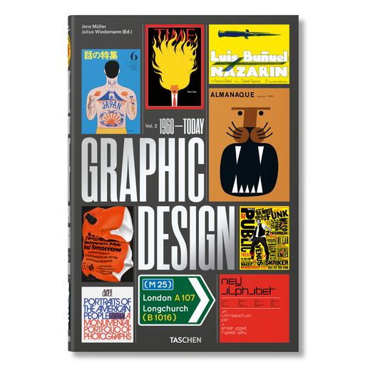 The History of Graphic Design. Vol. 2. 1960–Today (German, French, English)