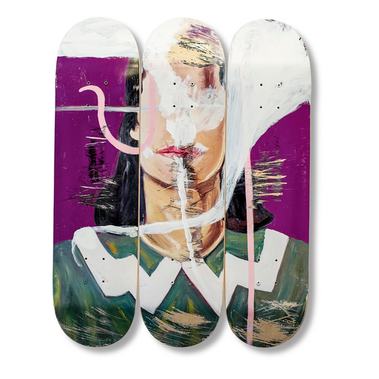 Julian Schnabel. Art Edition No. 1–75 ‘Blind Girl/Deep Cobalt Violet’, 2023 (German, French, English)