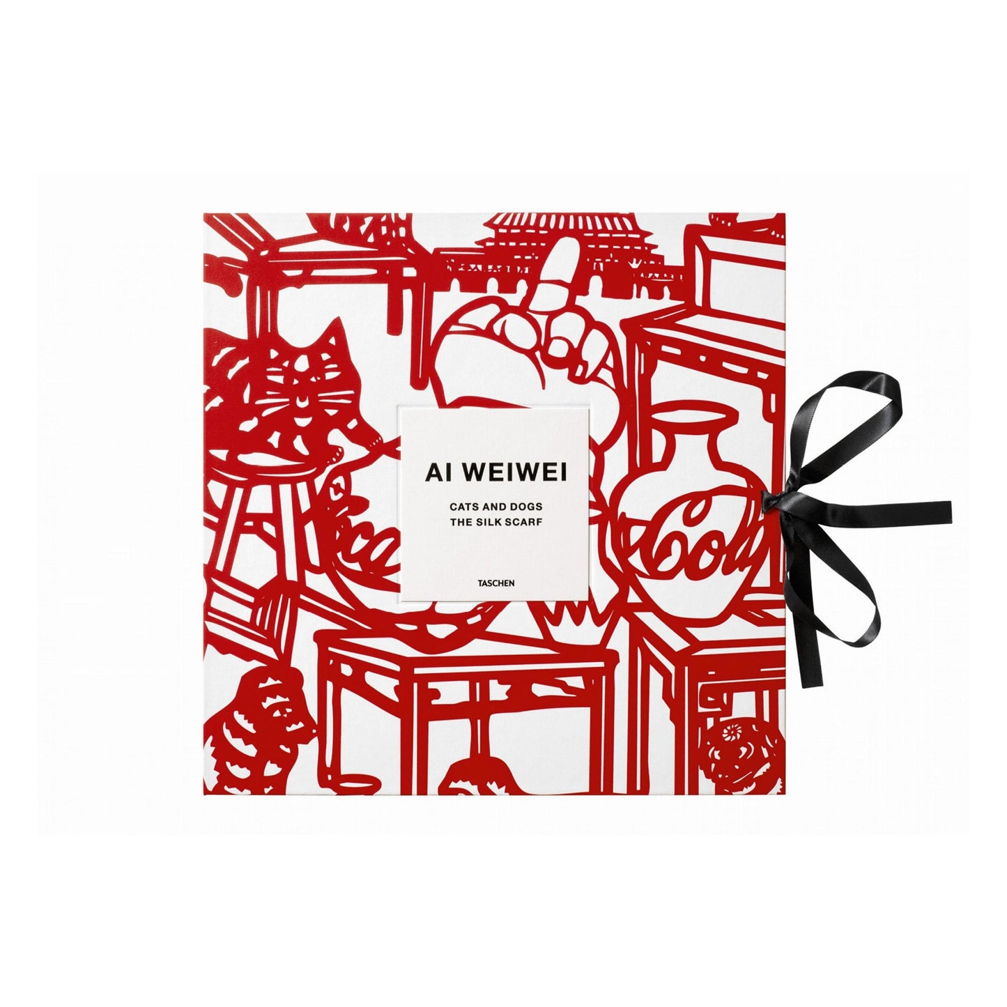 Ai Weiwei. The Silk Scarf ‘Cats and Dogs’