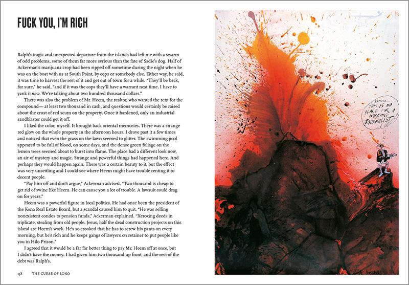 Hunter S. Thompson and Ralph Steadman. The Curse of Lono (English)