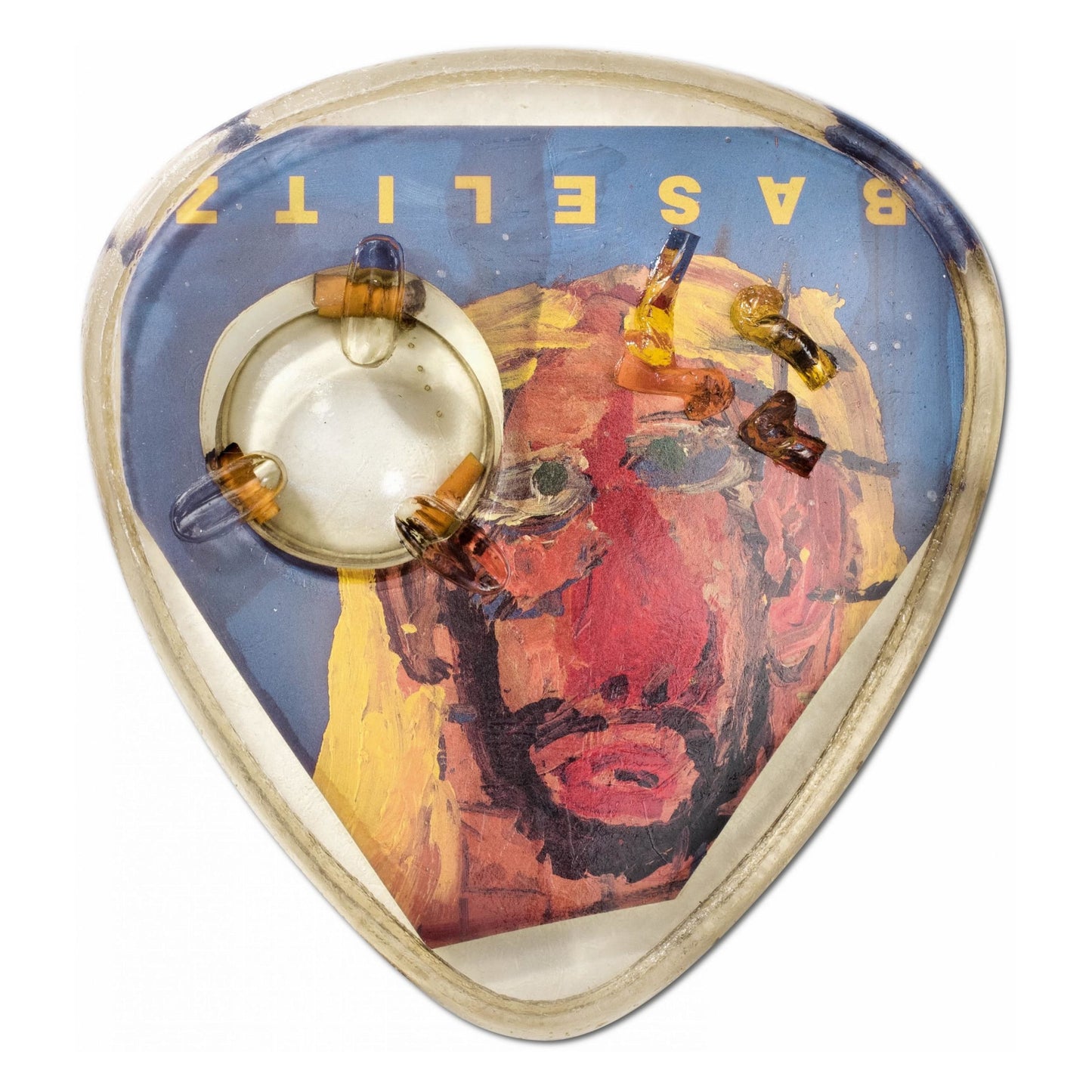 Martin Kippenberger. Ashtray ‘Baselitz’ (German, French, English)