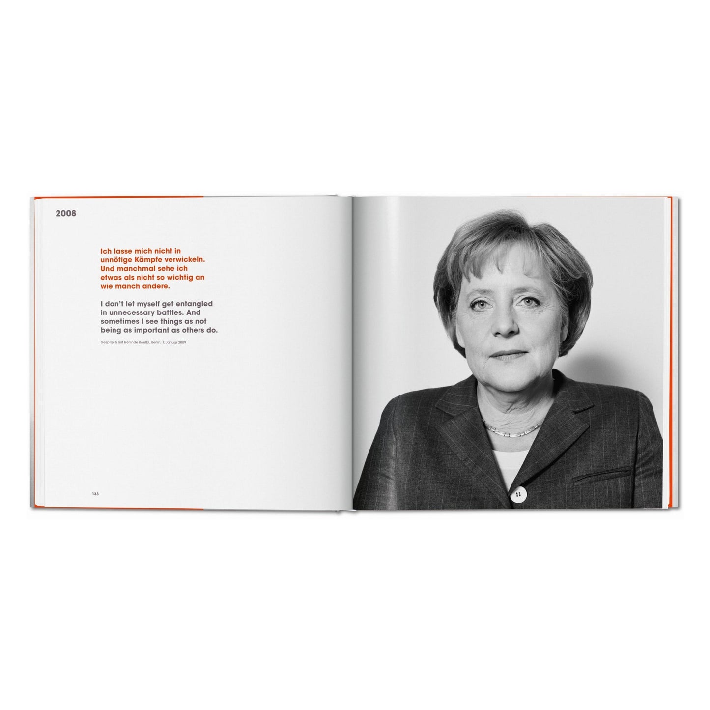 Herlinde Koelbl. Angela Merkel. Art Edition No. 1-125 (German, English)