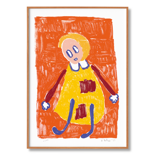 André Butzer. Screen Print ‘Untitled IV’, 2022 (AP)