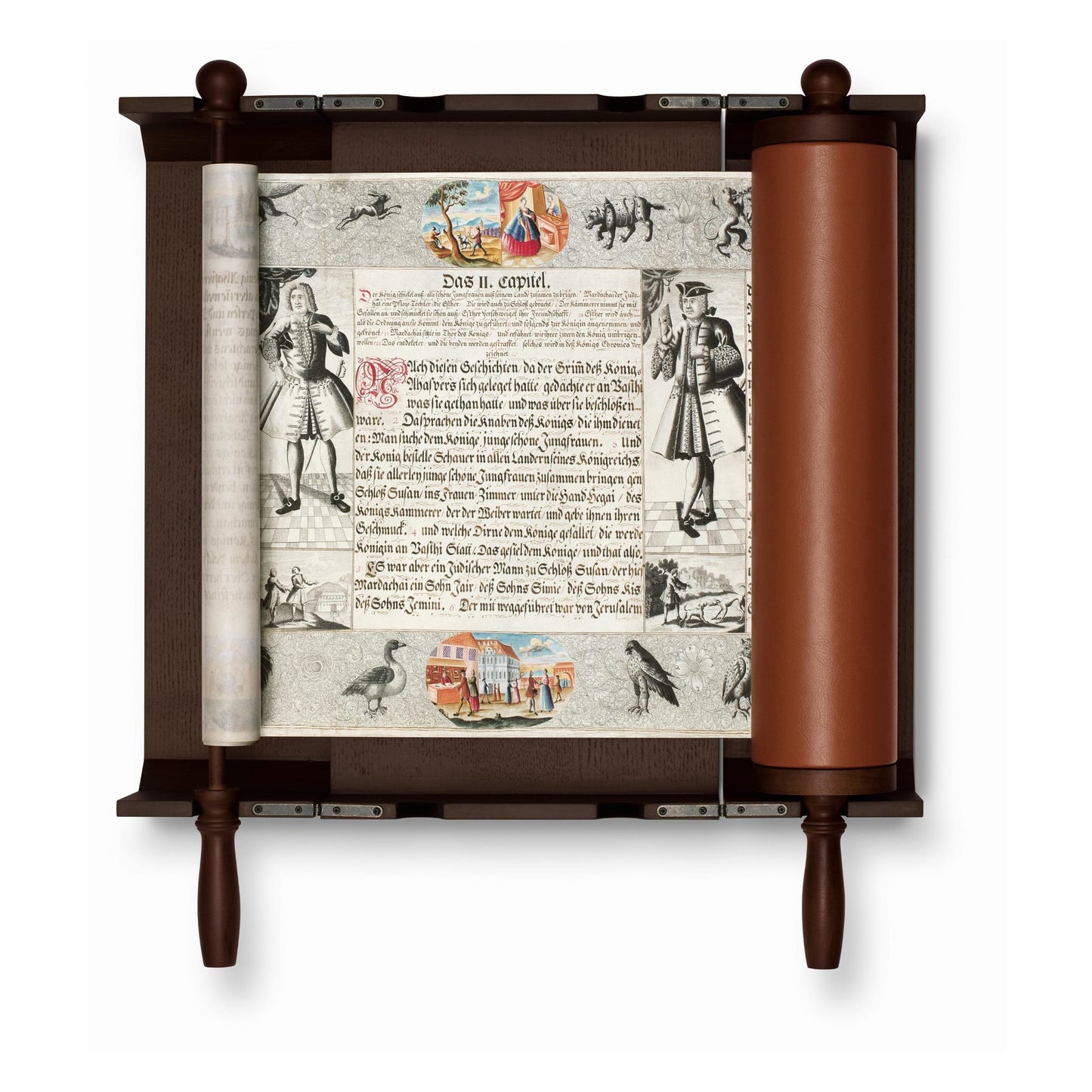 The Esther Scroll (German, French, English) (AP)