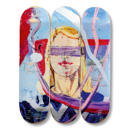 Julian Schnabel. Art Edition No. 1–75 ‘Blind Girl/Lido Blue’, 2023 (German, French, English)