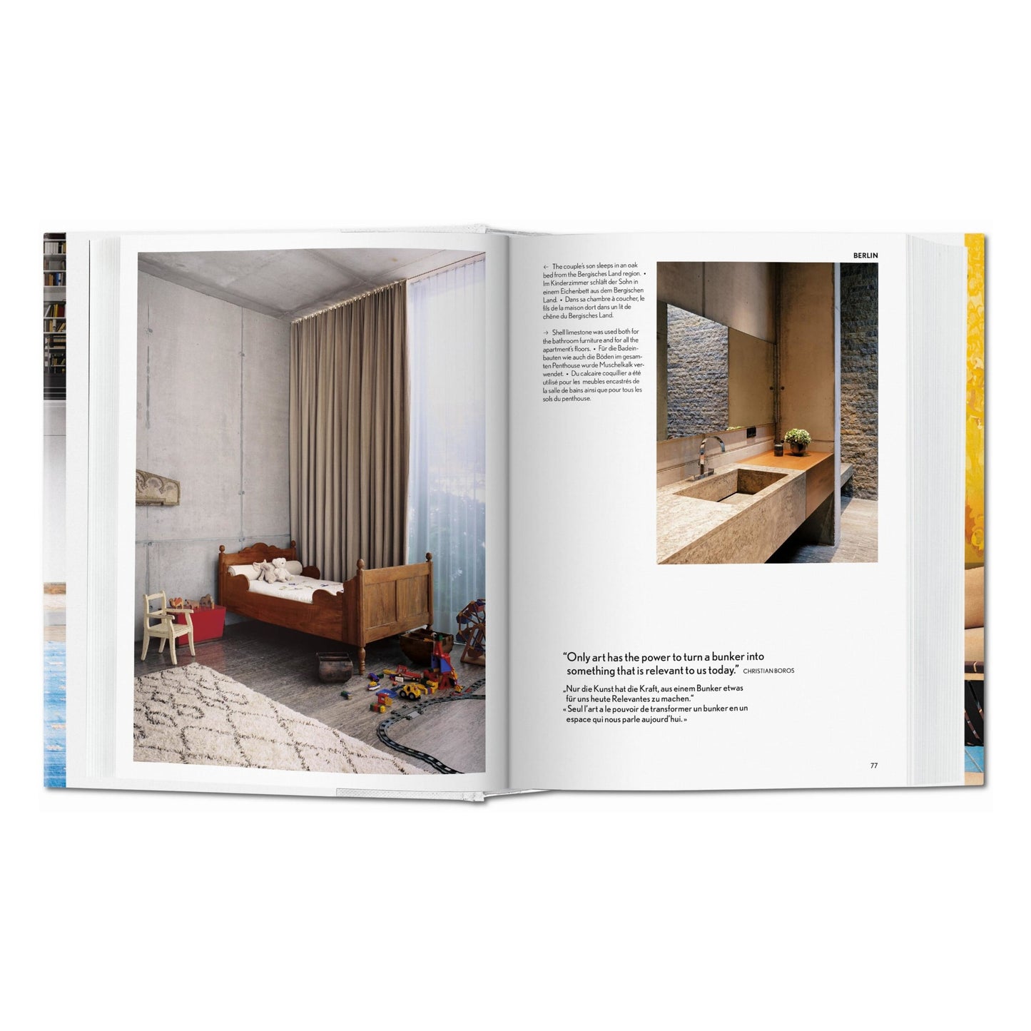 100 Interiors Around the World (German, French, English)