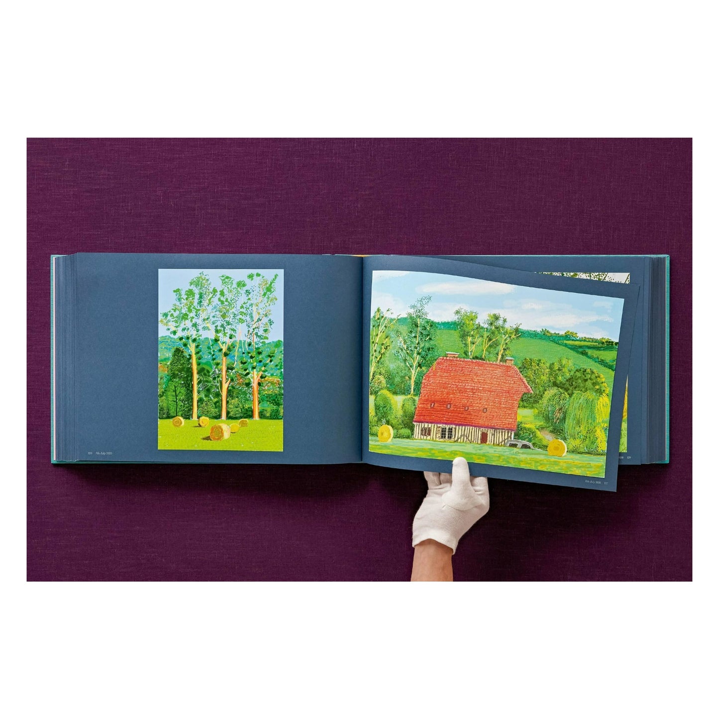 David Hockney. 220 for 2020. Art Edition No. 1–100 ‘Spilt Ink with Tests’ (English) (AP)