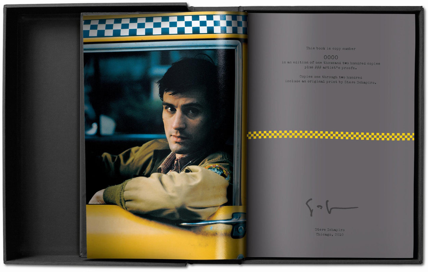 Steve Schapiro. Taxi Driver, Art Edition No. 1–100 ‘Robert DeNiro’ (German, French, English)