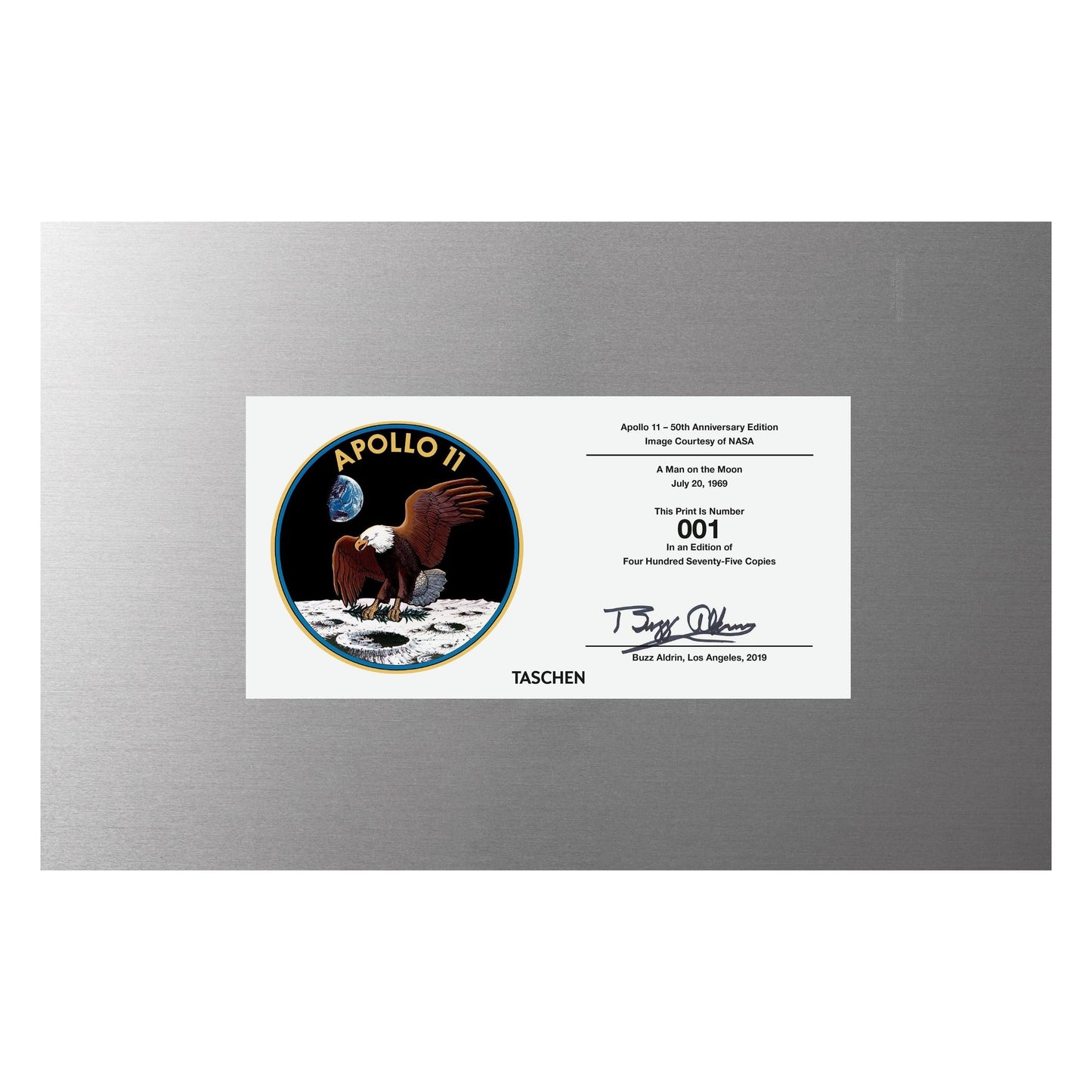 Buzz Aldrin. Apollo 11. ‘A Man on the Moon’ (SA)