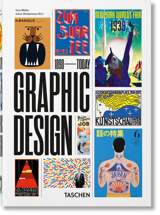 The History of Graphic Design. 40th Ed. (German, French, English)