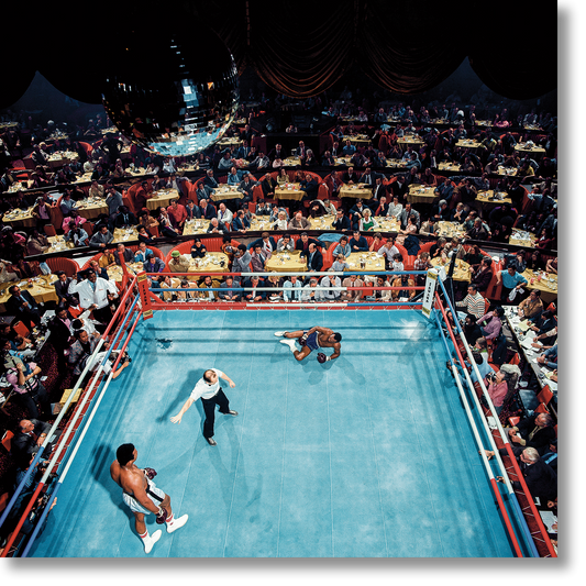 Neil Leifer. Homage to Ali. ‘Ali vs. Foster, 1972’