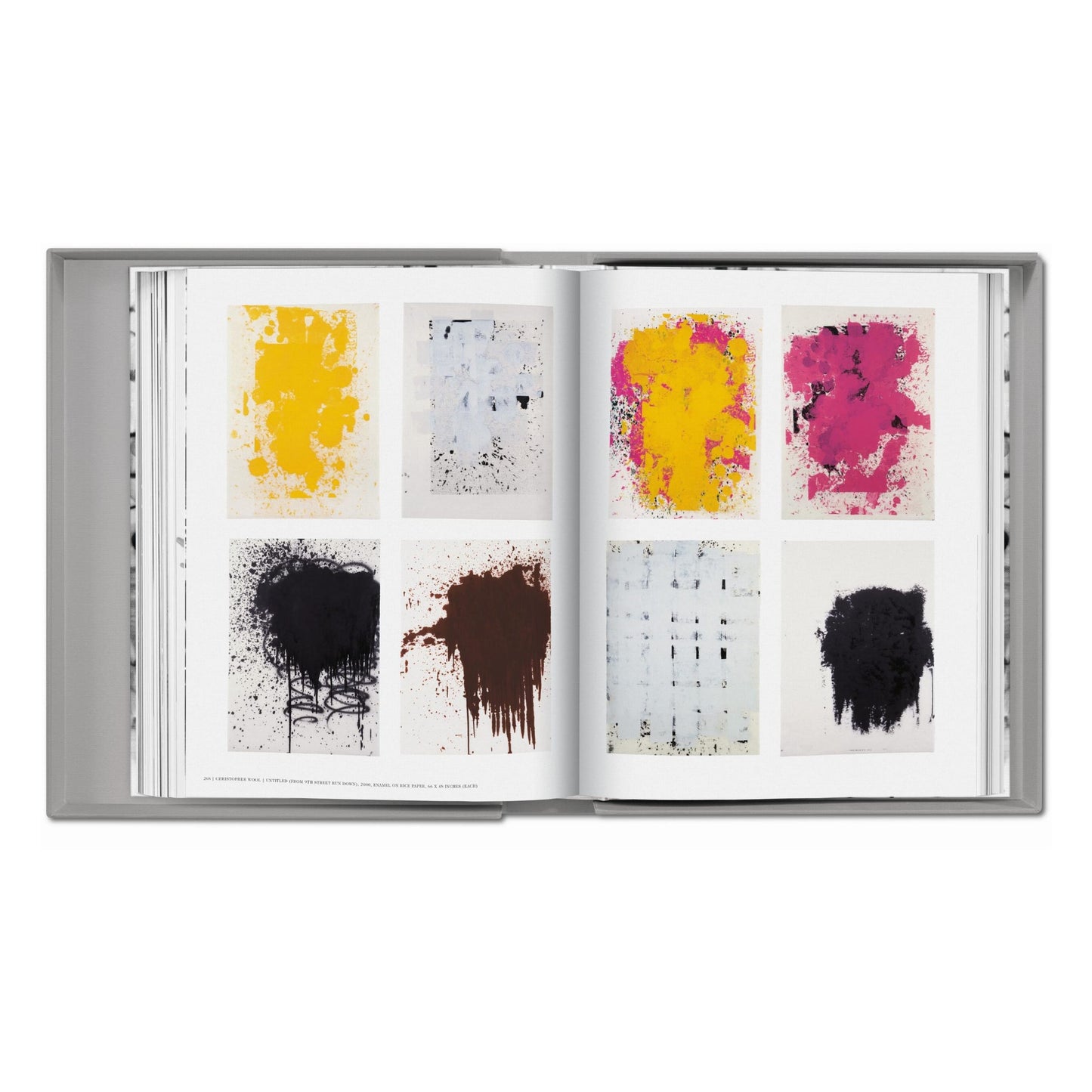 Christopher Wool (German, French, English)